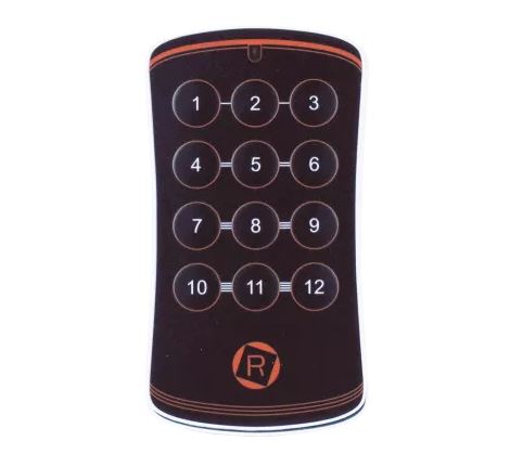 Handzender 12-kanaals 868 MHZ