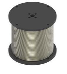 Staalkabel 6 x 19 x 4 mm RVS