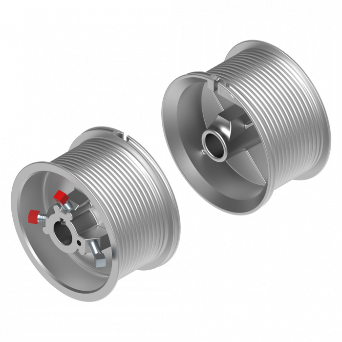 Kabeltrommel NS set  1" D525-216-1