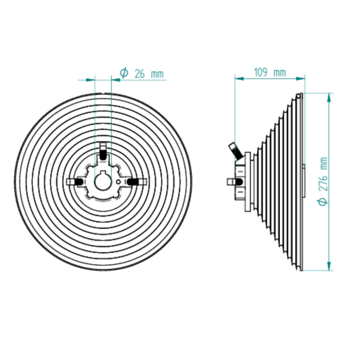 Kabeltrommel VS Set 1" D1100-216-100