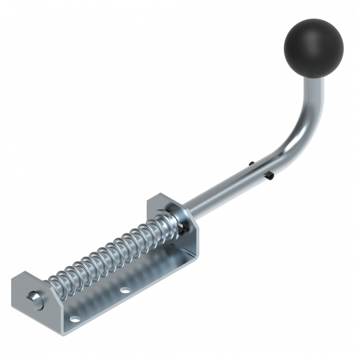 Grendel met zwarte knop