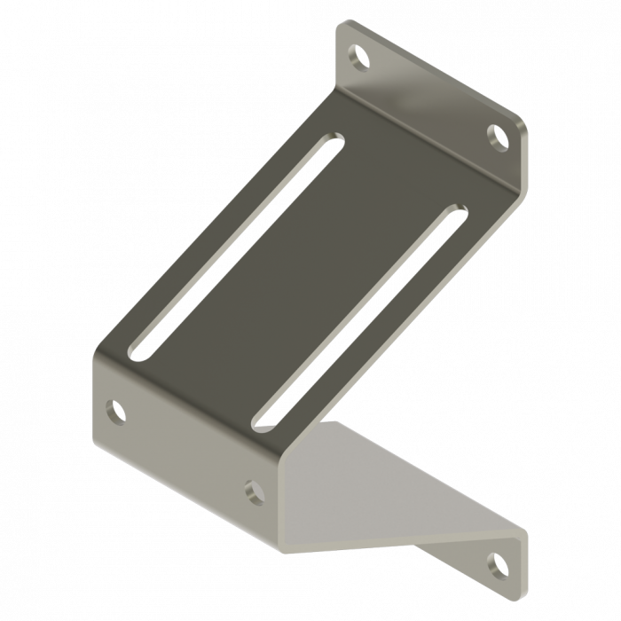Toprolhouder RVS